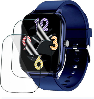 Enlinea Edge To Edge Screen Guard for Zebronics Zeb-Fit380Ch Watch Screen Protector(Pack of 2)
