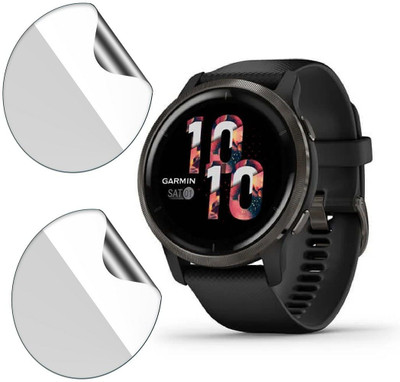 Enlinea Edge To Edge Screen Guard for Garmin Venu 2S Watch Screen Protector(Pack of 2)