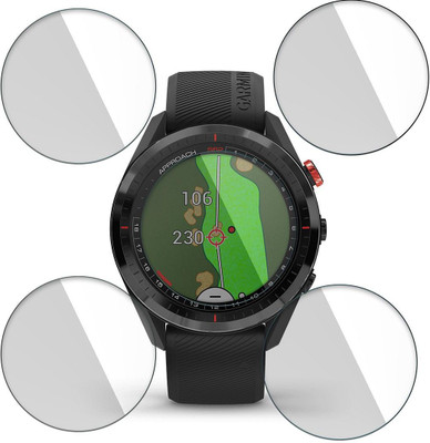 Enlinea Impossible Screen Guard for Garmin Approach S62 9H Anti Shock Watch Screen Protector(Pack of 5)