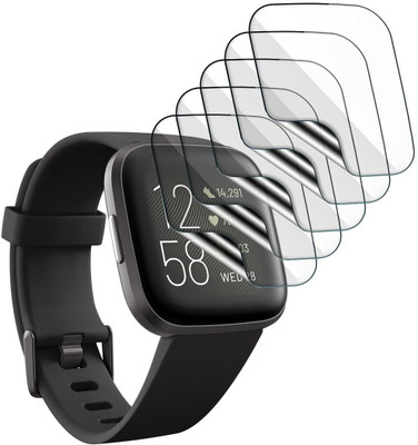 Enlinea Edge To Edge Screen Guard for Fitbit Versa 2 Watch Screen Protector(Pack of 5)