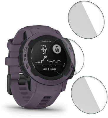 FCS Impossible Screen Guard for Garmin Instinct 2S 9H Anti Shock Watch Screen Protector(Pack of 3)
