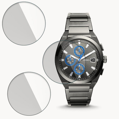 FCS Impossible Screen Guard for Fossil Everett 9H Anti Shock Watch Screen Protector(Pack of 3)