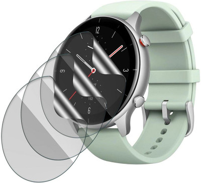 Enlinea Edge To Edge Screen Guard for Amazfit Gtr 2E Watch Screen Protector(Pack of 3)