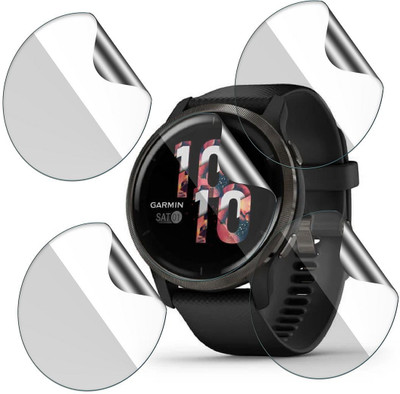 FCS Edge To Edge Screen Guard for Garmin Venu 2S Watch Screen Protector(Pack of 5)