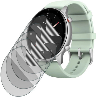 Enlinea Edge To Edge Screen Guard for Amazfit Gtr 2E Watch Screen Protector(Pack of 5)
