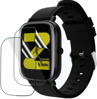 FCS Edge To Edge Screen Guard for Zebronics Zeb-Fit280Ch Watch Screen Protector(Pack of 2)