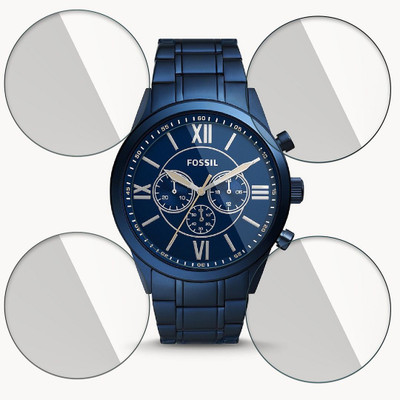 FCS Impossible Screen Guard for Fossil Flynn 9H Anti Shock Watch Screen Protector(Pack of 5)