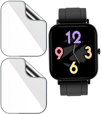 Enlinea Edge To Edge Screen Guard for Zebronics Zeb-Fit180Ch Watch Screen Protector(Pack of 2)