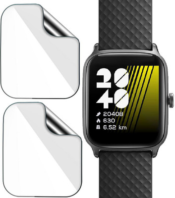 FCS Edge To Edge Screen Guard for Zebronics Zeb-Fit Me Watch Screen Protector(Pack of 2)