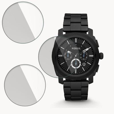FCS Impossible Screen Guard for Fossil Machine 9H Anti Shock Watch Screen Protector(Pack of 3)