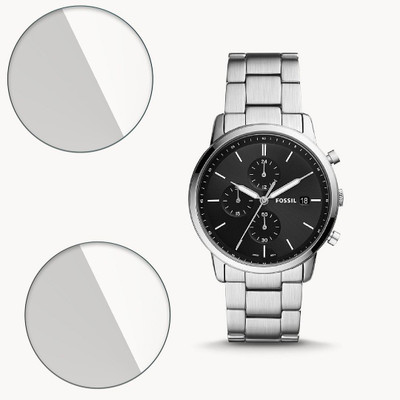 FCS Impossible Screen Guard for Fossil Minimalist 9H Anti Shock Watch Screen Protector(Pack of 2)