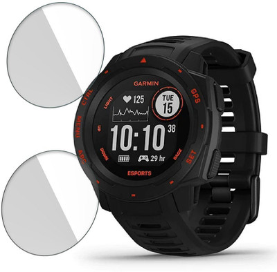 Enlinea Impossible Screen Guard for Garmin Instinct Esports Edition 9H Anti Shock Watch Screen Protector(Pack of 2)