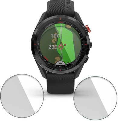 Enlinea Impossible Screen Guard for Garmin Approach S62 9H Anti Shock Watch Screen Protector(Pack of 3)