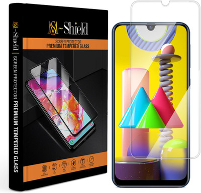 MS-Shield Edge To Edge Tempered Glass for Samsung Galaxy M31(Pack of 1)