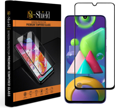 MS-Shield Edge To Edge Tempered Glass for Samsung Galaxy M21(Pack of 1)