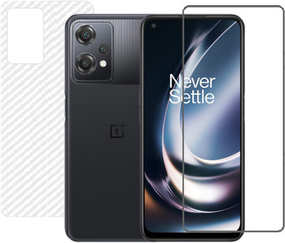 HOBBYTRONICS Front and Back Screen Guard for Oneplus Nord CE 2 Lite(Pack of 2)