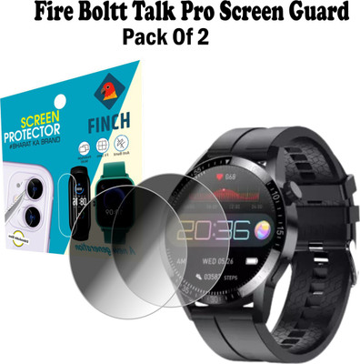 FINCH Screen Guard for fire boltt talk pro(Pack of 2)