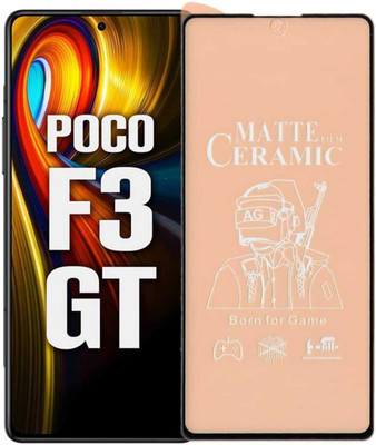 Emunks Tempered Glass Guard for POCO F3 GT(Pack of 1)