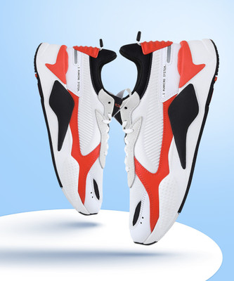 PUMA RS-X Mix Sneakers For Men(White , 8)