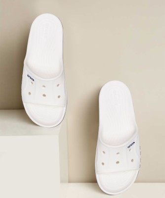 CROCS Men Bayaband Slides(White , 10 UK/India)