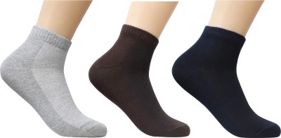 Ross & Rack Men & Women Solid Ankle Length, Calf Length, Knee High, Low Cut, Mid-Calf/Crew, Thigh(Pack of 3)