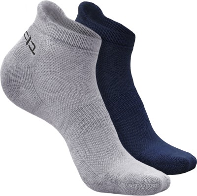 Heelium Men Solid Ankle Length(Pack of 2)