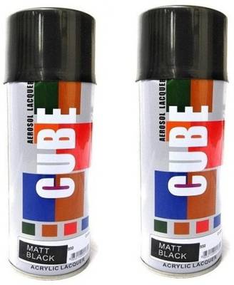 VYAS scratch remover black spray paint combo pack of 2