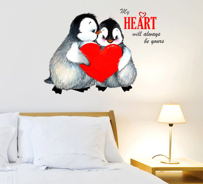 Littlebuds 70 cm My Heart Removable Sticker(Pack of 1)
