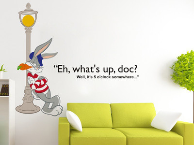 Littlebuds 120 cm What's Up Removable Sticker(Pack of 1)