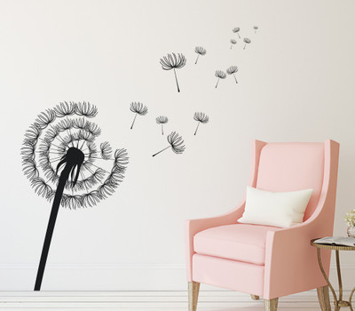 HAPPYSTICKY 120 cm Petals Removable Sticker(Pack of 1)