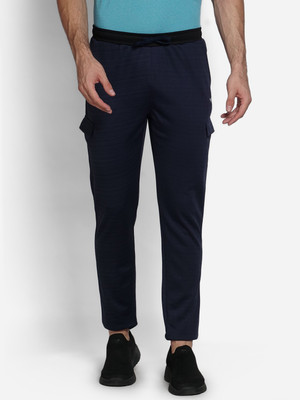 Wildcraft Solid Men Blue Track Pants
