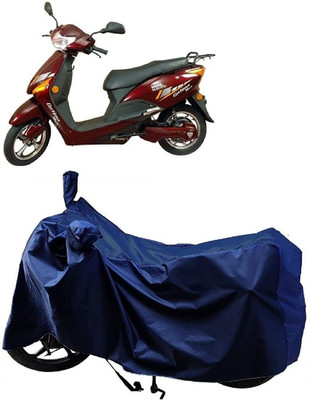 KEDIT Two Wheeler Cover for Hero(Electric Zippy, Blue)