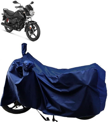 KEDIT Two Wheeler Cover for Hero(Passion, Blue)