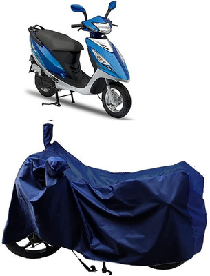 KEDIT Two Wheeler Cover for TVS(Streek, Blue)