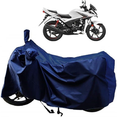 KEDIT Two Wheeler Cover for Hero(Ignitor, Blue)