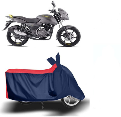 KEDIT Two Wheeler Cover for Bajaj(Pulsar, Red, Blue)