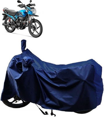 KEDIT Two Wheeler Cover for Hero(Passion Pro TR, Blue)
