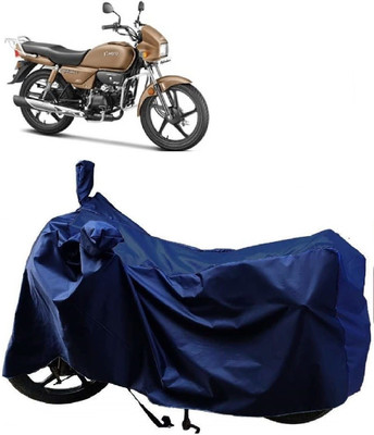 KEDIT Two Wheeler Cover for Hero(Splendor, Blue)