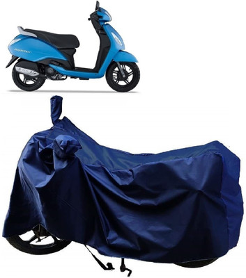 KEDIT Two Wheeler Cover for TVS(Jupiter, Blue)