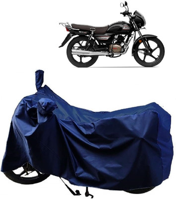 KEDIT Two Wheeler Cover for TVS(Radeon, Blue)