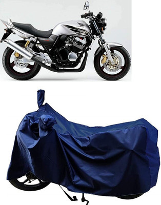 KEDIT Two Wheeler Cover for Honda(CB 400, Blue)