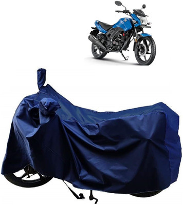 KEDIT Two Wheeler Cover for Honda(CB, Blue)