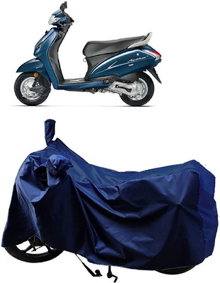 KEDIT Two Wheeler Cover for Honda(Activa 4G, Blue)
