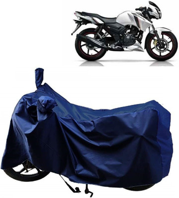 KEDIT Two Wheeler Cover for TVS(Apache 150, Blue)