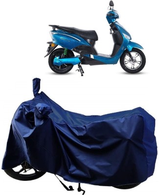 KEDIT Two Wheeler Cover for Hero(Electric Optima, Blue)