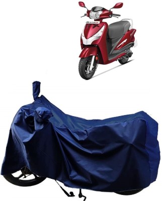 KEDIT Two Wheeler Cover for Hero(Destini 125, Blue)