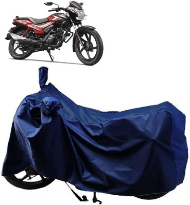 KEDIT Two Wheeler Cover for TVS(Star City Plus BS6, Blue)