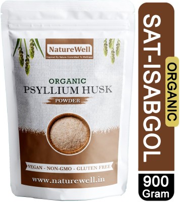 Naturewell Sat Isabgol - Psyllium Husk 900gm - Effectively Relieves Constipatio(900 g)