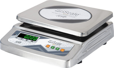 iScale 30kg x 1g Stainless Steel Weighing Scale with Front and Back Double Display Weighing Scale(Silver)
