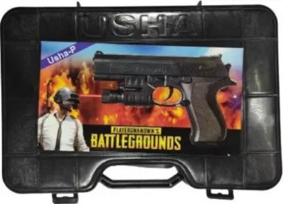 tryzens PUBG PISTOL GUN WITH BULLETS Guns & Darts (Black)(Black)
